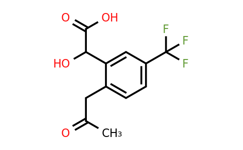 1805702-43-5 | 2-(2-Oxopropyl)-5-(trifluoromethyl)mandelic acid