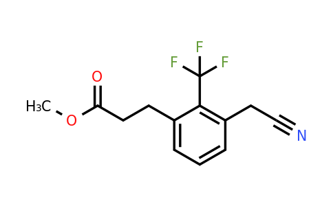 1805702-91-3 | Methyl 3-(3-(cyanomethyl)-2-(trifluoromethyl)phenyl)propanoate