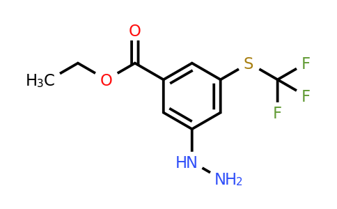 1805703-39-2 | Ethyl 3-hydrazinyl-5-(trifluoromethylthio)benzoate
