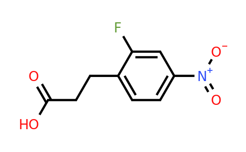 1805703-64-3 | 2-Fluoro-4-nitrophenylpropanoic acid