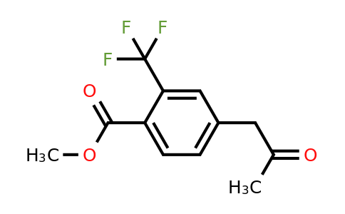 1805703-68-7 | Methyl 4-(2-oxopropyl)-2-(trifluoromethyl)benzoate