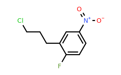 1805703-69-8 | 1-(3-Chloropropyl)-2-fluoro-5-nitrobenzene