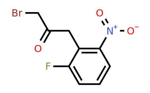 1805703-77-8 | 1-Bromo-3-(2-fluoro-6-nitrophenyl)propan-2-one
