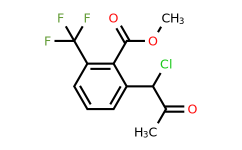 1805703-82-5 | Methyl 2-(1-chloro-2-oxopropyl)-6-(trifluoromethyl)benzoate