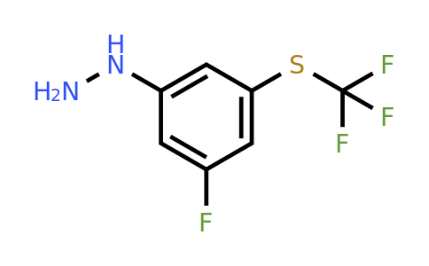 1805703-98-3 | 1-(3-Fluoro-5-(trifluoromethylthio)phenyl)hydrazine