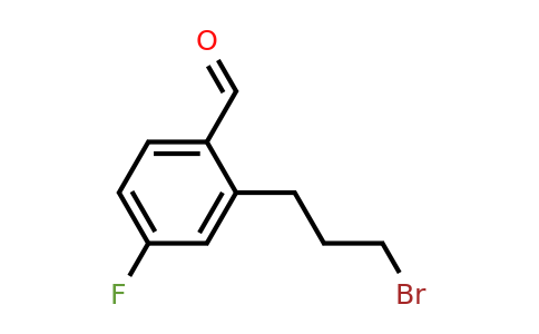 1805704-41-9 | 2-(3-Bromopropyl)-4-fluorobenzaldehyde