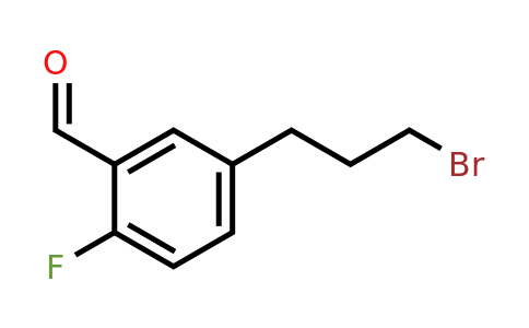 1805704-45-3 | 5-(3-Bromopropyl)-2-fluorobenzaldehyde