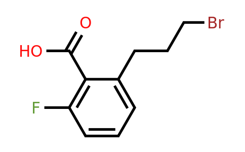 1805704-46-4 | 2-(3-Bromopropyl)-6-fluorobenzoic acid
