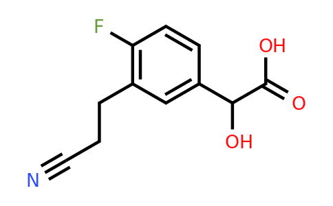 1805704-78-2 | 3-(2-Cyanoethyl)-4-fluoromandelic acid