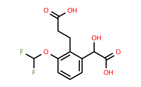 1805705-72-9 | 2-(2-Carboxyethyl)-3-(difluoromethoxy)mandelic acid