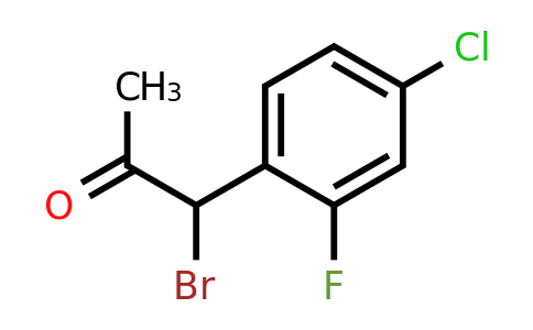 1805705-84-3 | 1-Bromo-1-(4-chloro-2-fluorophenyl)propan-2-one