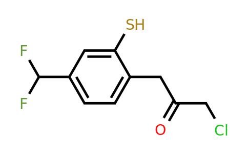 1805706-41-5 | 1-Chloro-3-(4-(difluoromethyl)-2-mercaptophenyl)propan-2-one
