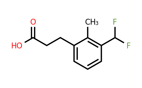 1805706-91-5 | 3-(Difluoromethyl)-2-methylphenylpropanoic acid