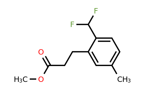 1805707-01-0 | Methyl 2-(difluoromethyl)-5-methylphenylpropanoate