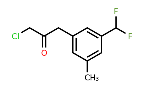1805707-62-3 | 1-Chloro-3-(3-(difluoromethyl)-5-methylphenyl)propan-2-one
