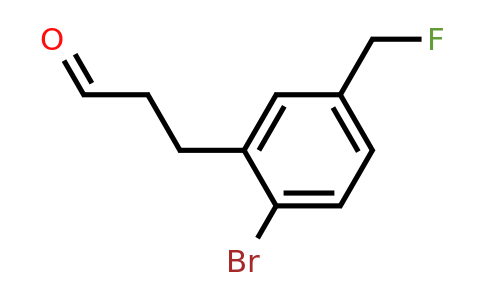 1805708-55-7 | 3-(2-Bromo-5-(fluoromethyl)phenyl)propanal