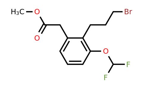 1805708-90-0 | Methyl 2-(3-bromopropyl)-3-(difluoromethoxy)phenylacetate