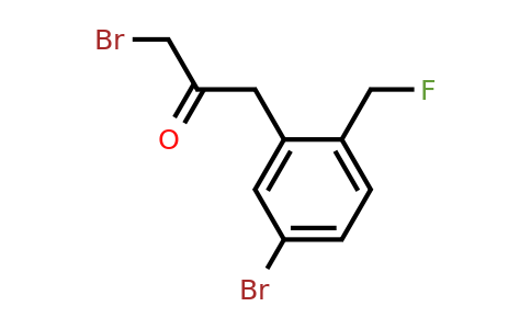1805708-92-2 | 1-Bromo-3-(5-bromo-2-(fluoromethyl)phenyl)propan-2-one