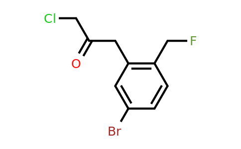 1805709-03-8 | 1-(5-Bromo-2-(fluoromethyl)phenyl)-3-chloropropan-2-one