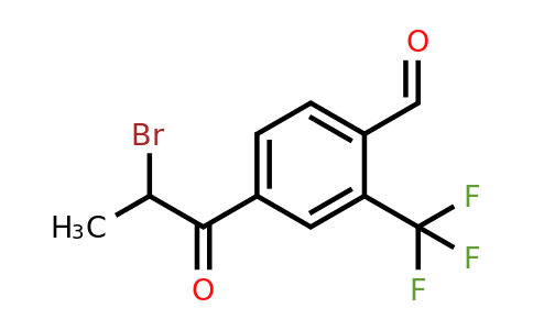 1805711-34-5 | 4-(2-Bromopropanoyl)-2-(trifluoromethyl)benzaldehyde