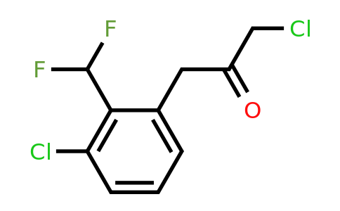 1805712-82-6 | 1-Chloro-3-(3-chloro-2-(difluoromethyl)phenyl)propan-2-one