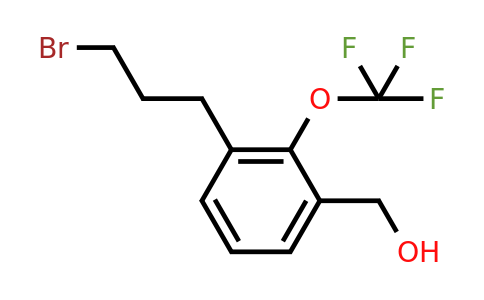 1805713-84-1 | 3-(3-Bromopropyl)-2-(trifluoromethoxy)benzylalcohol