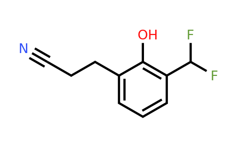 1805714-50-4 | 3-(Difluoromethyl)-2-hydroxyphenylpropanenitrile
