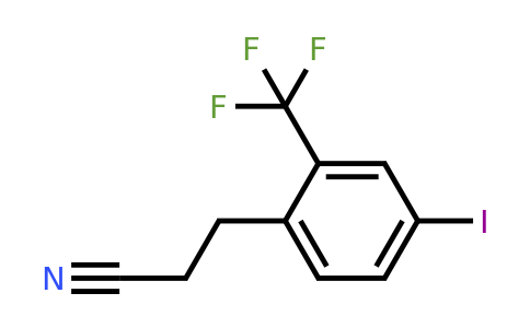 1805714-61-7 | 3-(4-Iodo-2-(trifluoromethyl)phenyl)propanenitrile