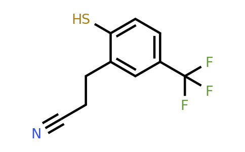 1805714-84-4 | 3-(2-Mercapto-5-(trifluoromethyl)phenyl)propanenitrile