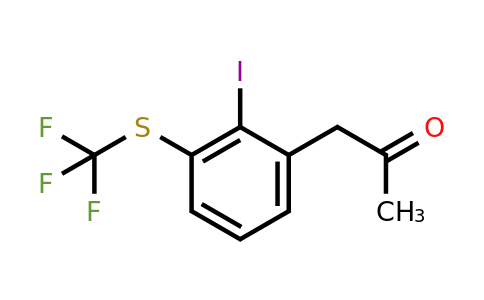 1805715-24-5 | 1-(2-Iodo-3-(trifluoromethylthio)phenyl)propan-2-one