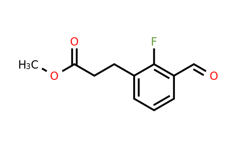 1805718-96-0 | Methyl 2-fluoro-3-formylphenylpropanoate