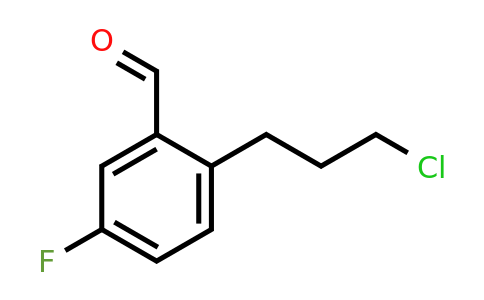 1805719-10-1 | 2-(3-Chloropropyl)-5-fluorobenzaldehyde