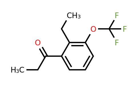 1805719-51-0 | 1-(2-Ethyl-3-(trifluoromethoxy)phenyl)propan-1-one