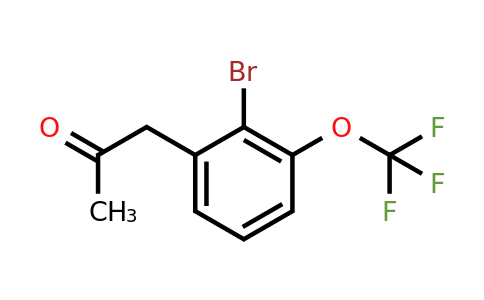 1805719-58-7 | 1-(2-Bromo-3-(trifluoromethoxy)phenyl)propan-2-one