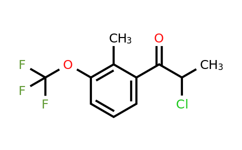 1805719-66-7 | 2-(2-Chloropropanoyl)-6-(trifluoromethoxy)toluene