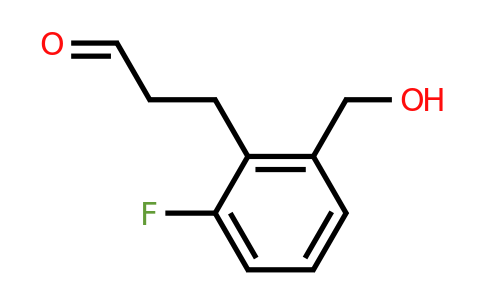 1805719-96-3 | 3-(2-Fluoro-6-(hydroxymethyl)phenyl)propanal