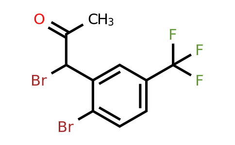1805720-02-8 | 1-Bromo-1-(2-bromo-5-(trifluoromethyl)phenyl)propan-2-one