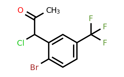 1805720-16-4 | 1-(2-Bromo-5-(trifluoromethyl)phenyl)-1-chloropropan-2-one