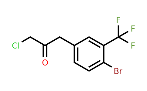1805720-30-2 | 1-(4-Bromo-3-(trifluoromethyl)phenyl)-3-chloropropan-2-one