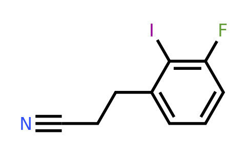 1805720-56-2 | 3-Fluoro-2-iodophenylpropanenitrile