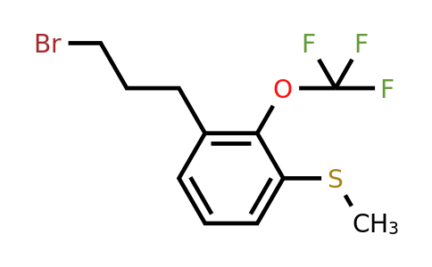 1805720-62-0 | 3-(3-Bromopropyl)-2-(trifluoromethoxy)thianisole