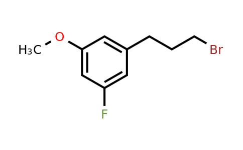 1805721-20-3 | 3-(3-Bromopropyl)-5-fluoroanisole