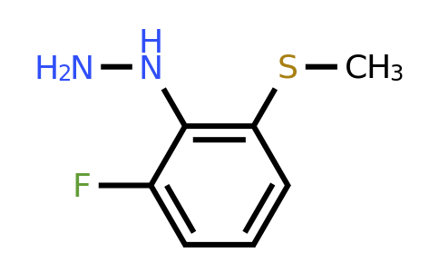 1805721-38-3 | 1-(2-Fluoro-6-(methylthio)phenyl)hydrazine