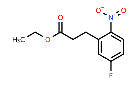 1805721-89-4 | Ethyl 5-fluoro-2-nitrophenylpropanoate