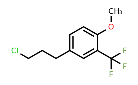 1805721-90-7 | 4-(3-Chloropropyl)-2-(trifluoromethyl)anisole