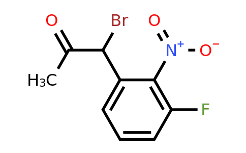 1805721-95-2 | 1-Bromo-1-(3-fluoro-2-nitrophenyl)propan-2-one