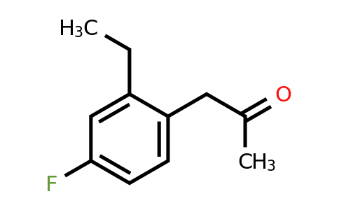 1805722-28-4 | 1-(2-Ethyl-4-fluorophenyl)propan-2-one