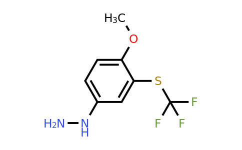 1805722-30-8 | 4-Hydrazinyl-2-(trifluoromethylthio)anisole