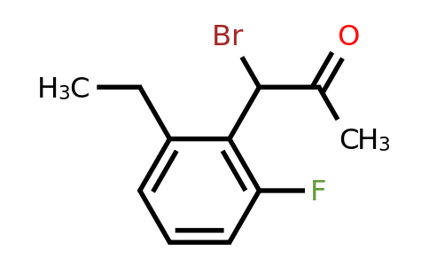 1805722-37-5 | 1-Bromo-1-(2-ethyl-6-fluorophenyl)propan-2-one