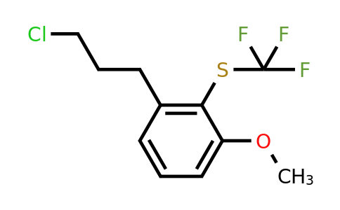 1805722-66-0 | 3-(3-Chloropropyl)-2-(trifluoromethylthio)anisole